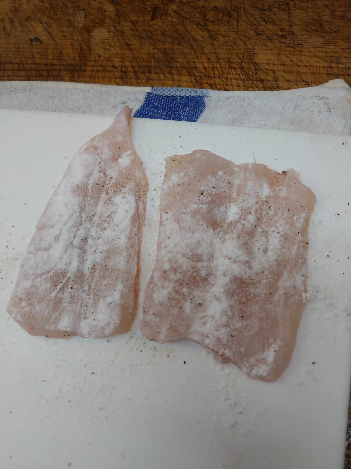 ①サバフグの処理をする