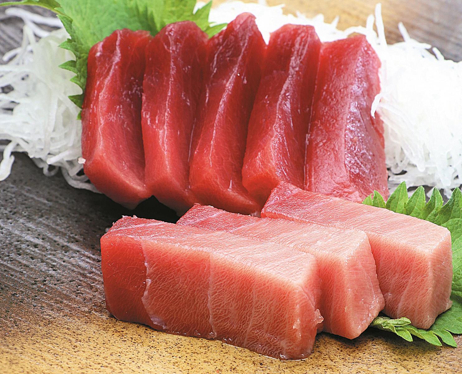 天然南まぐろ(赤身・中トロ・大トロ)