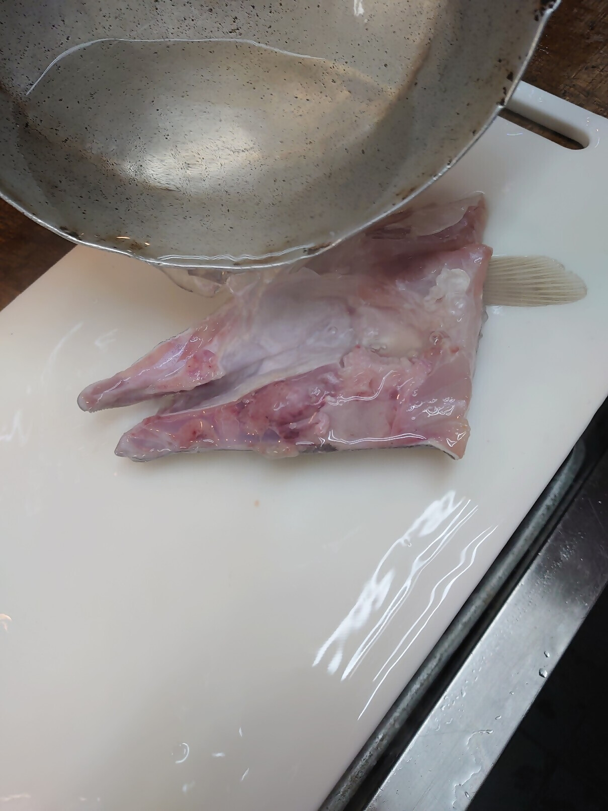①アラの下処理をする