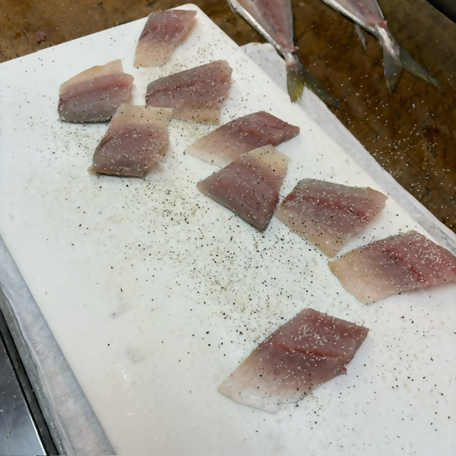 ②一口大に切る