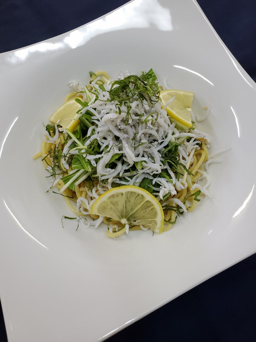 しらすのパスタ
