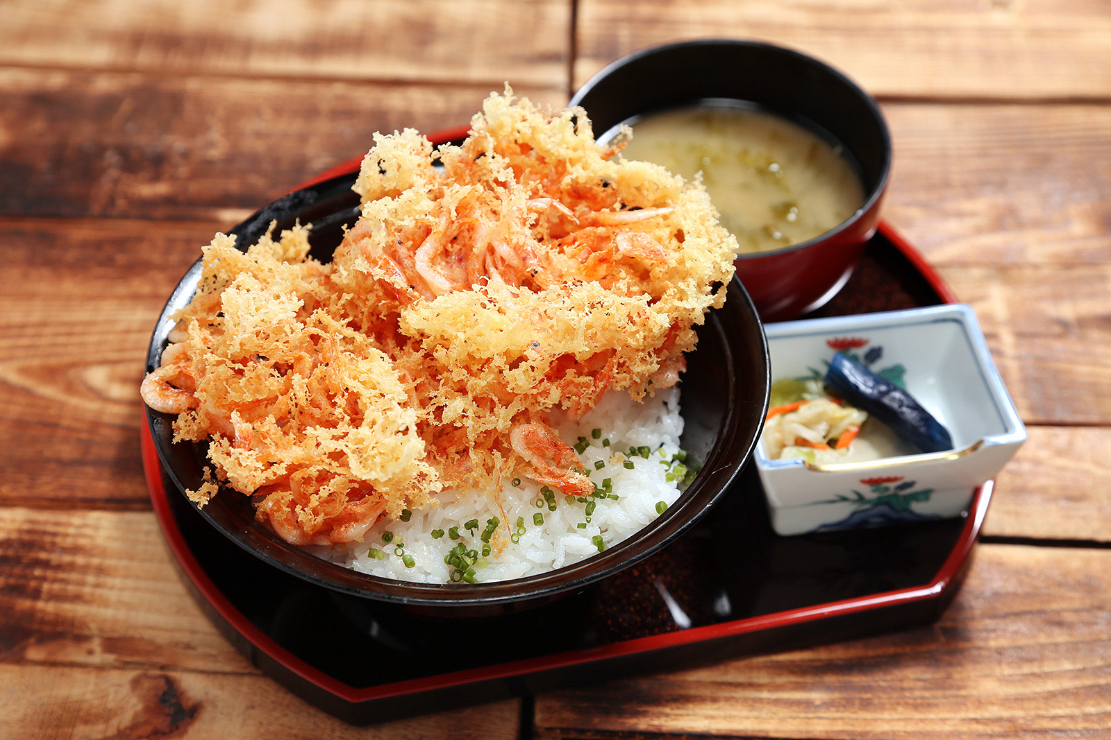 桜えびかき揚げ丼