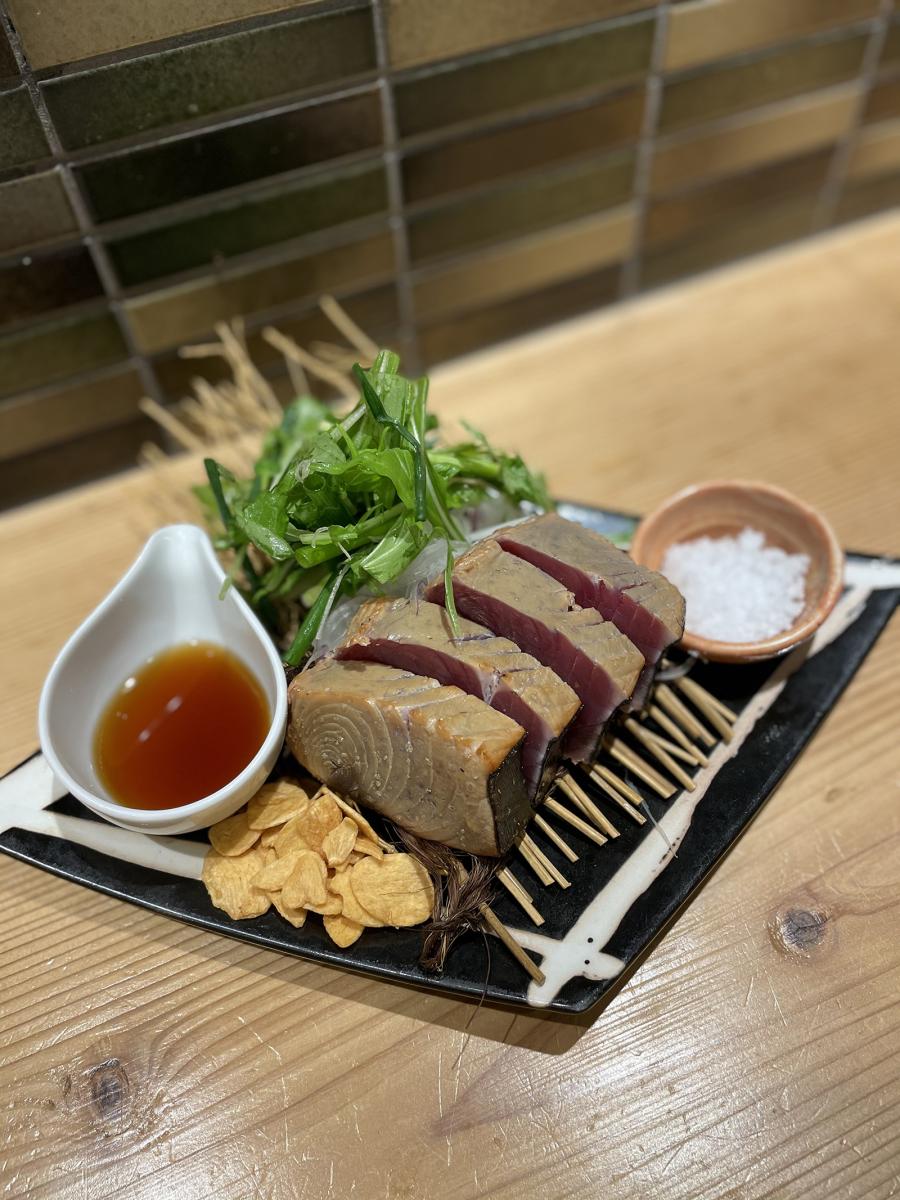 かつをの藁焼き