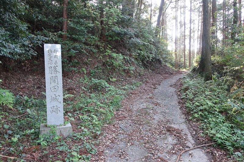 勝間田城跡